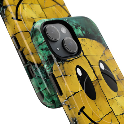 Fractured Yellow Grin · Tough+ Magsafe