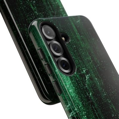 Emerald Void · Tough Phone Case for Samsung · Green