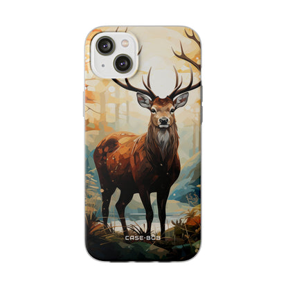 Glowing Stag iPhone 14 Plus Case - Soft - CASE•BOB