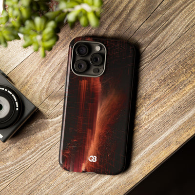 Luminous Monolith · Tough Phone Case for iPhone · Black