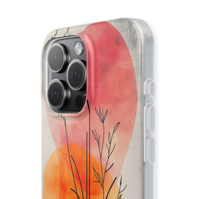 Crimson Bloom Lineage · Soft Phone Case for iPhone