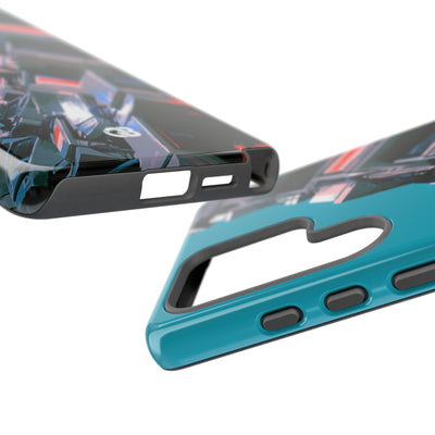 System Error Spire · Tough Phone Case for Samsung · Teal
