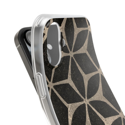 Concrete Mosaic Star · Lite Phone Case for iPhone ·  Black