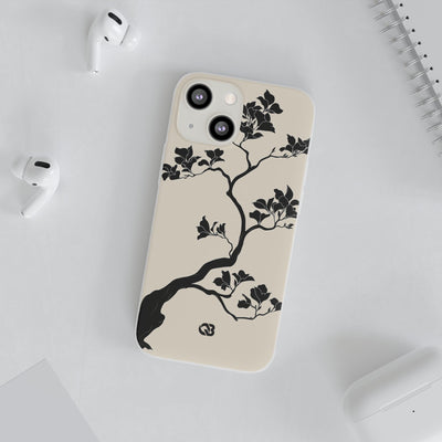 Ebony Magnolia · Lite Phone Case for iPhone ·  Beige
