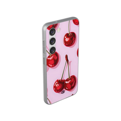 Ruby Gloss Cherry · Soft Handyhülle für Samsung