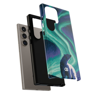 Arctic Aurora Bear · Tough Phone Case for Samsung · Teal