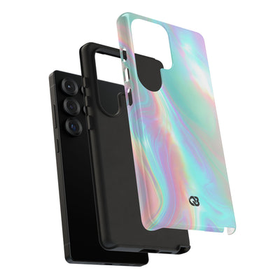 Prismatic Liquid Light · Tough Phone Case for Samsung · Teal