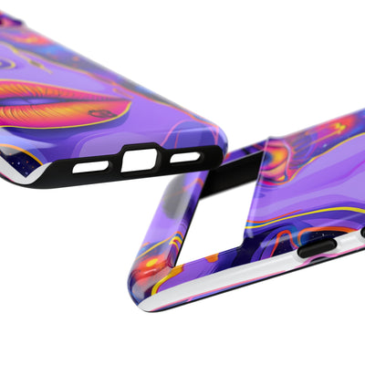 Violet Cosmic Gaze · Tough Phone Case for Google Pixel