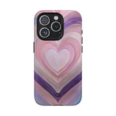 Lavender Pulse Hearts · Tough+ Phone Case for iPhone · Magsafe