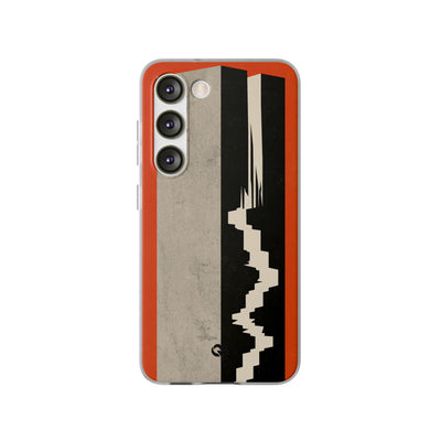 Orange Lite Phone Case for Samsung - Orange Monolith Rift