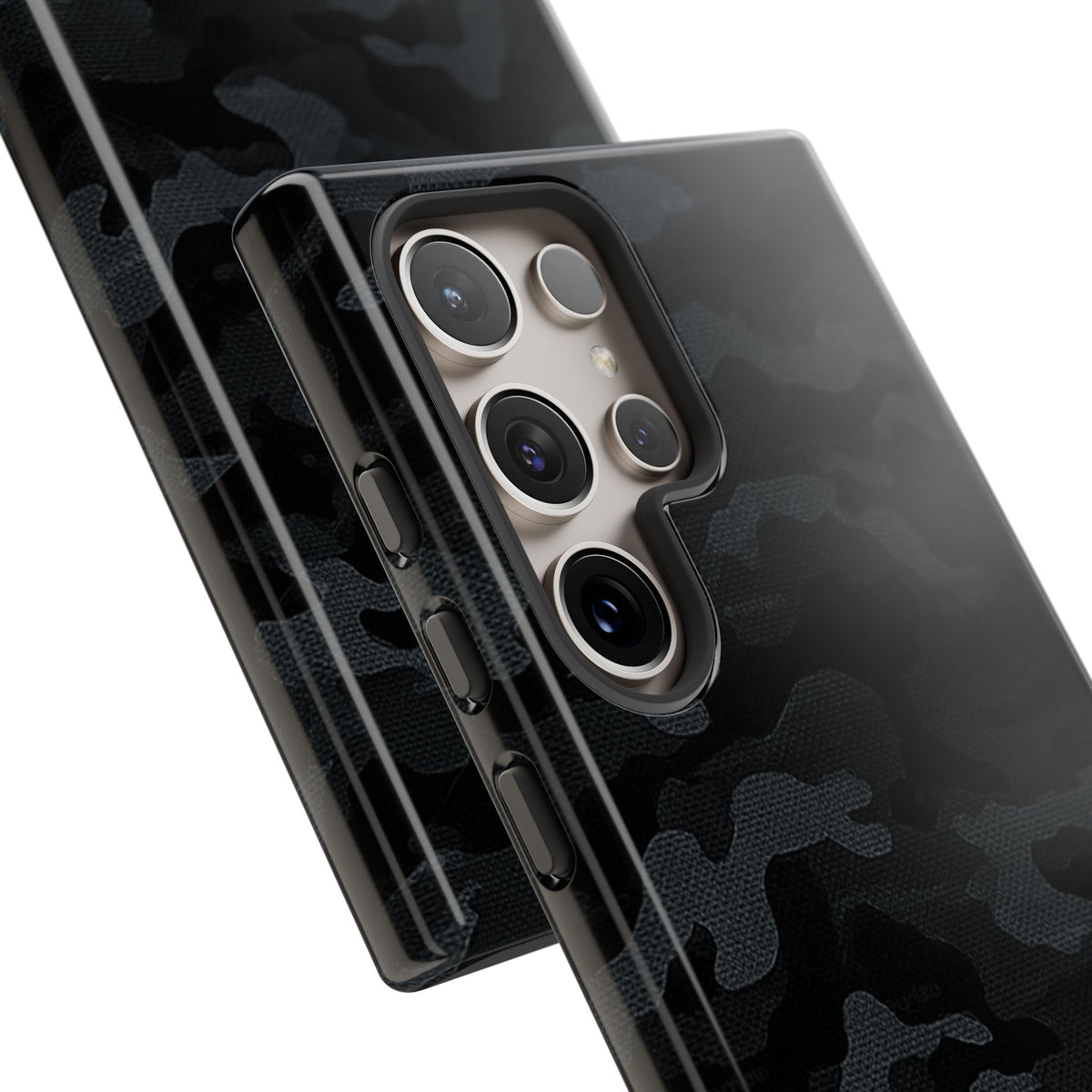 Blackout Urban Camo · Tough Phone Case for Samsung · Black