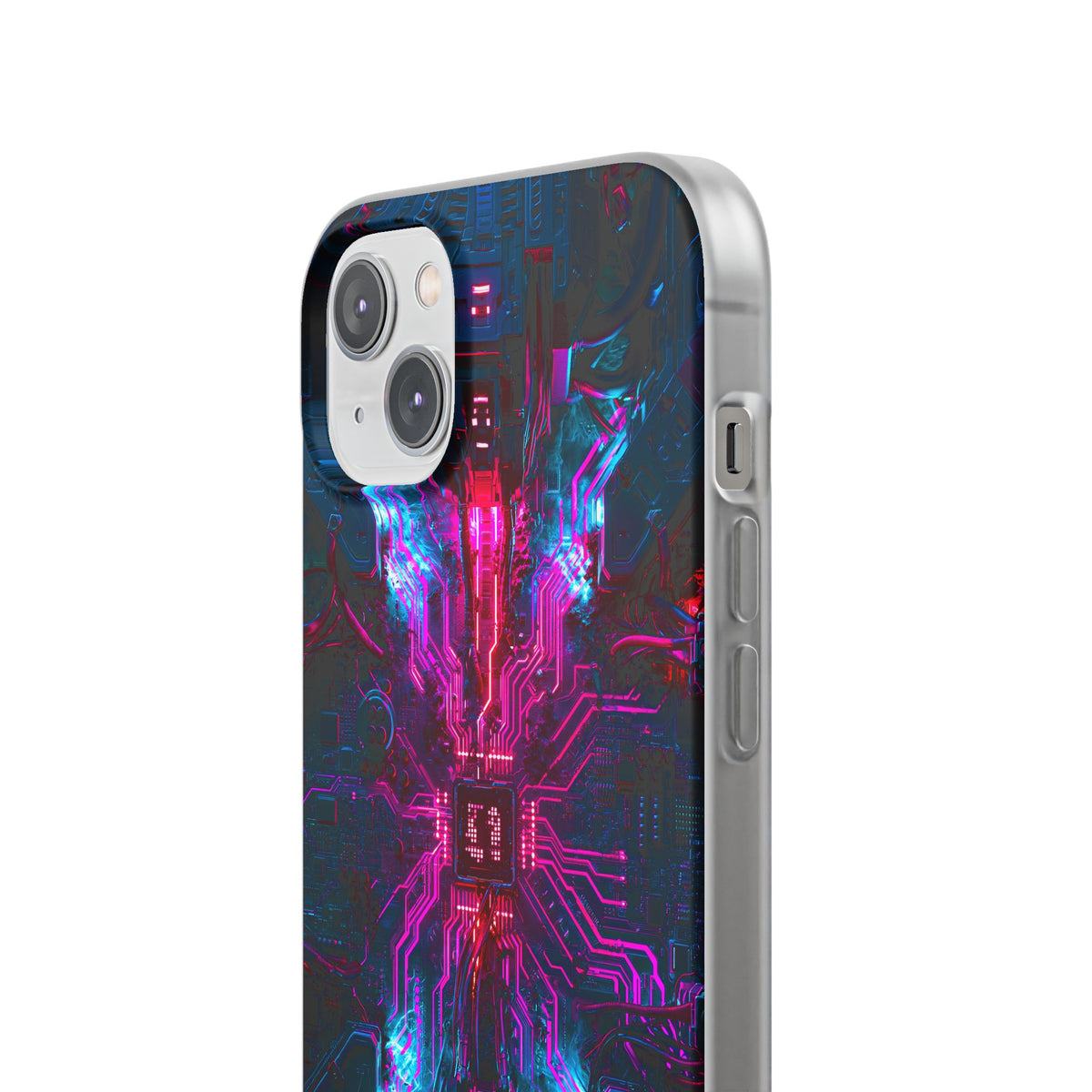 Neural Circuit Core · Lite Phone Case for iPhone ·  Black