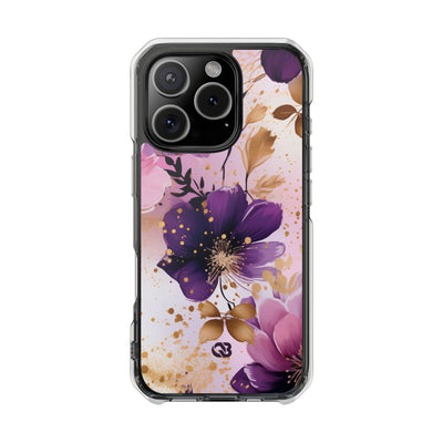 Gilded Violet Bloom · Impact Custodia per iPhone · Magsafe