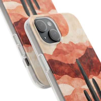 Terracotta Desert Sun · Soft Handyhülle für iPhone