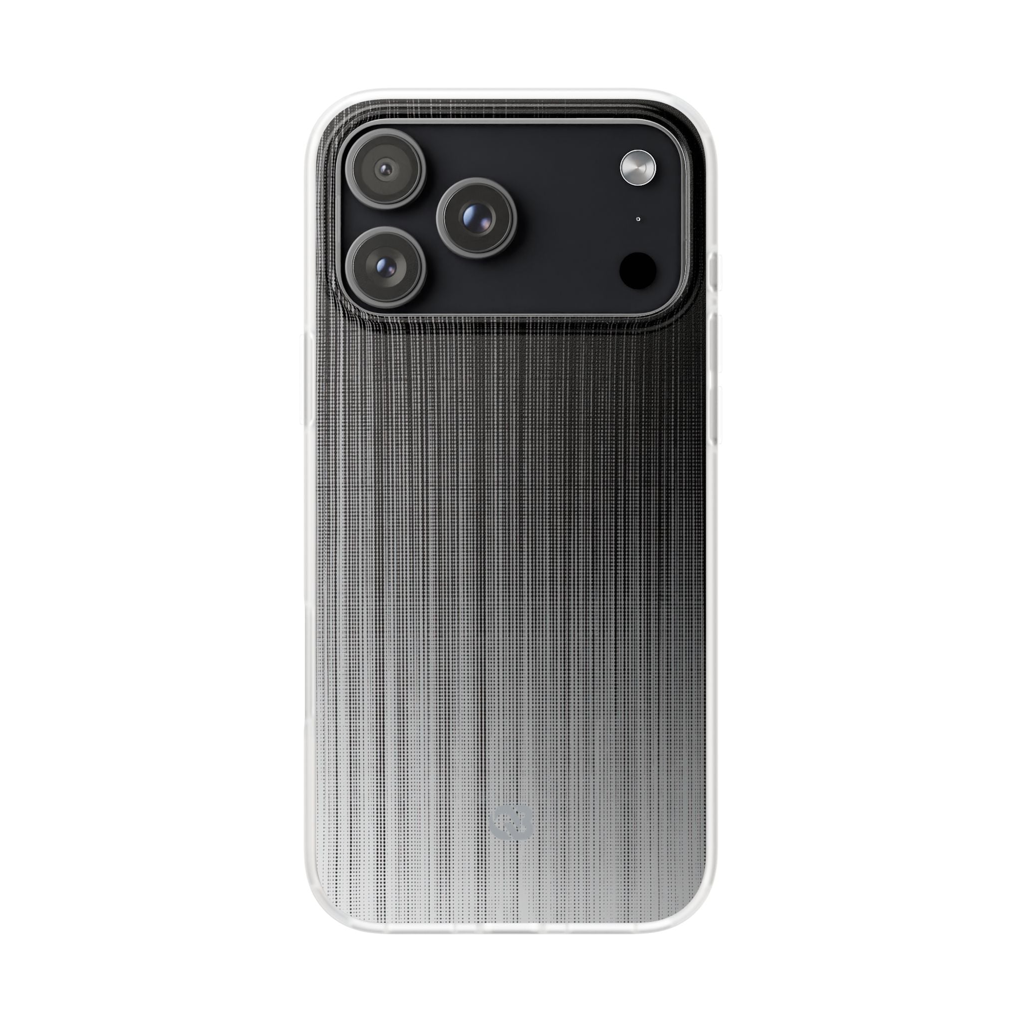 Grey Lite Phone Case for iPhone - Static Vertical Dither