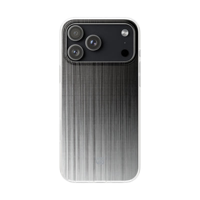 Grey Lite Phone Case for iPhone - Static Vertical Dither