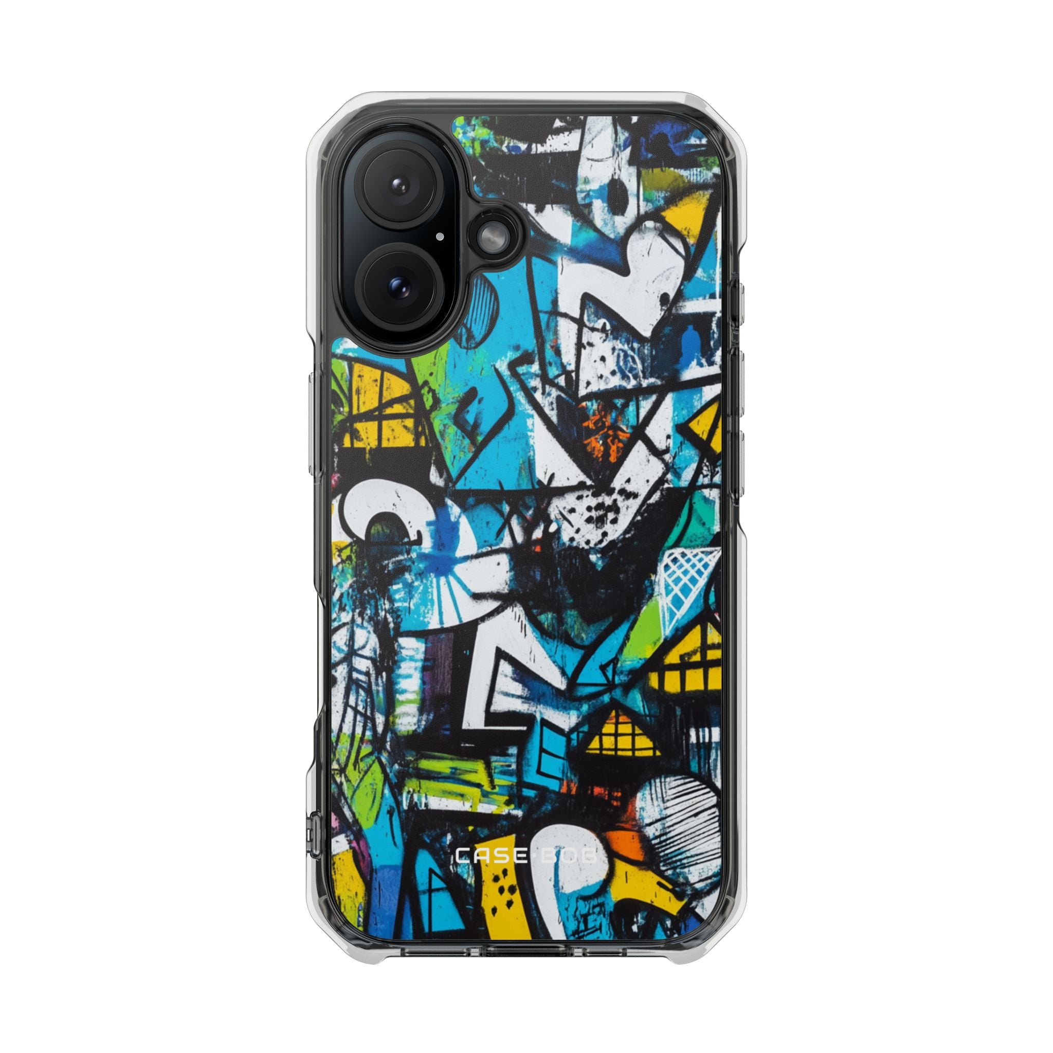 White Ripple Drift iPhone 16 Case - Impact - CASE•BOB