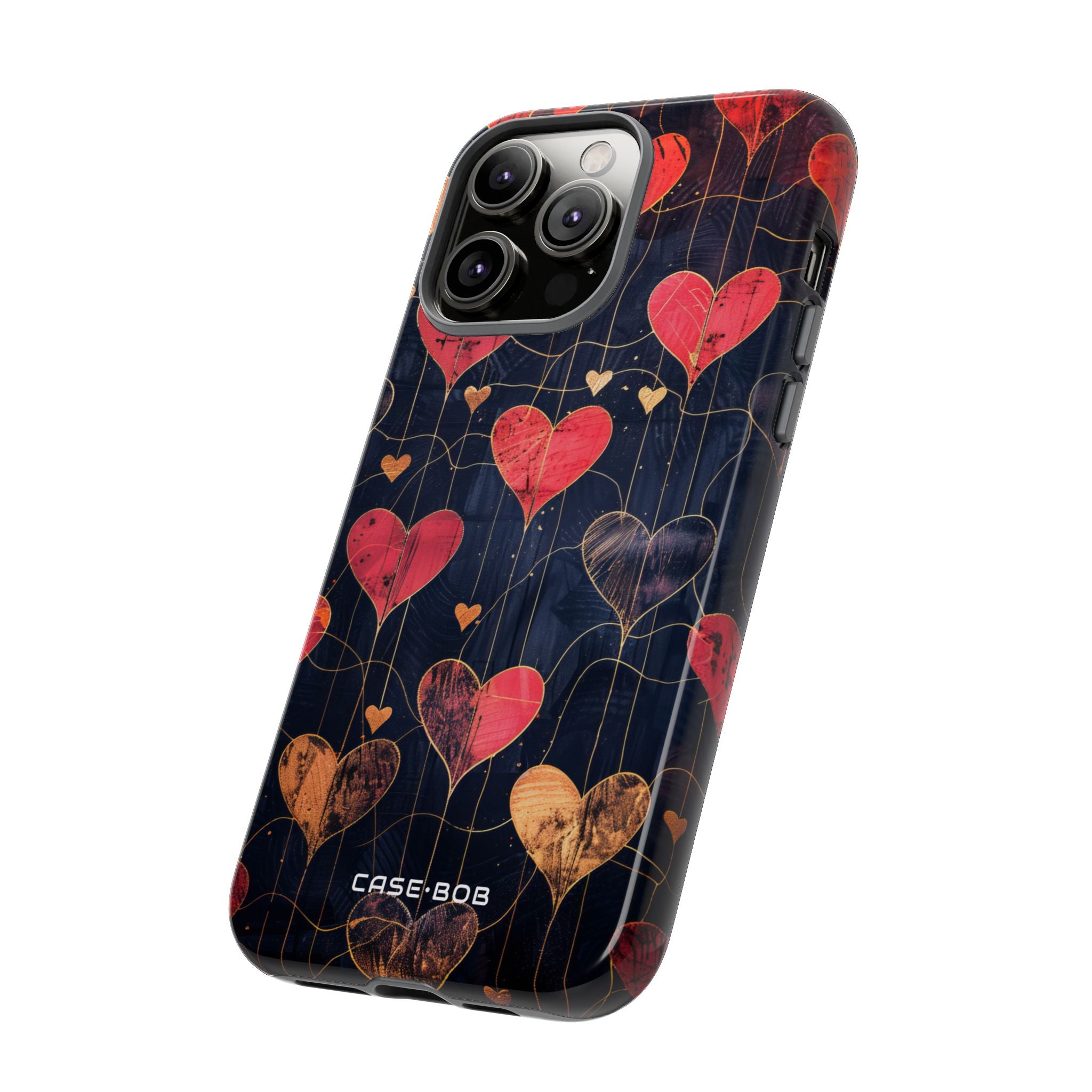 Golden Hearts Network iPhone 14 Pro Max Case - Tough