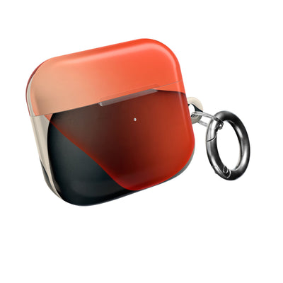 Translucent Crimson Form · Hard Case for AirPods & AirPods Pro · Red