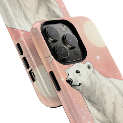 Polar Bear Dream iPhone 14 Pro Max - Kova+ suojakotelo