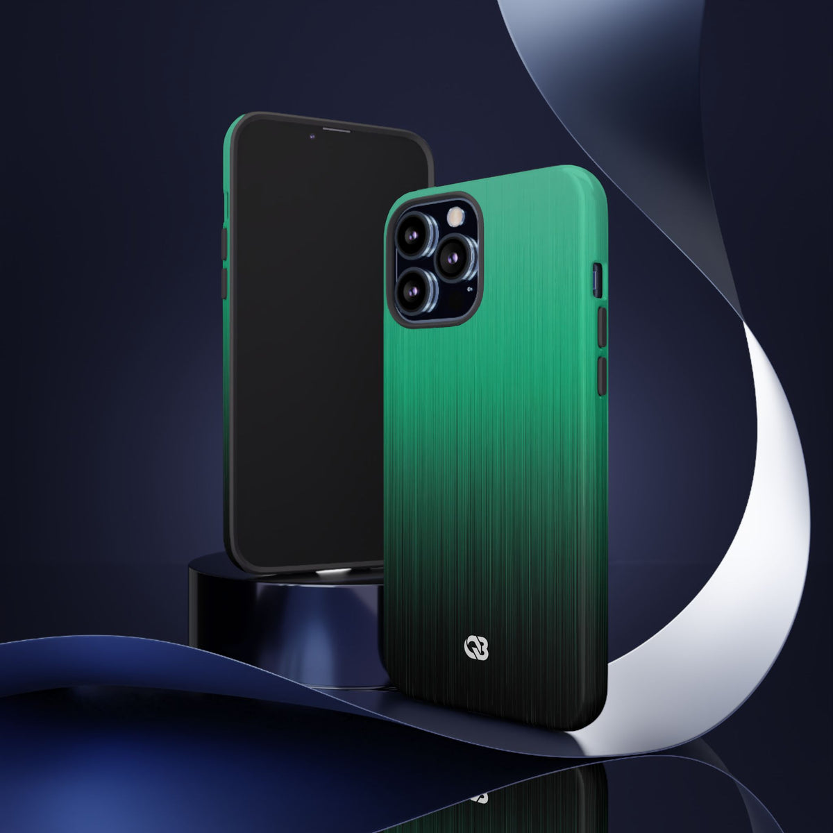 Emerald Cascade · Tough Phone Case for iPhone · Green