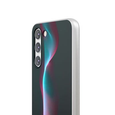 Neon Pixel Flow · Lite Phone Case for Samsung · Black