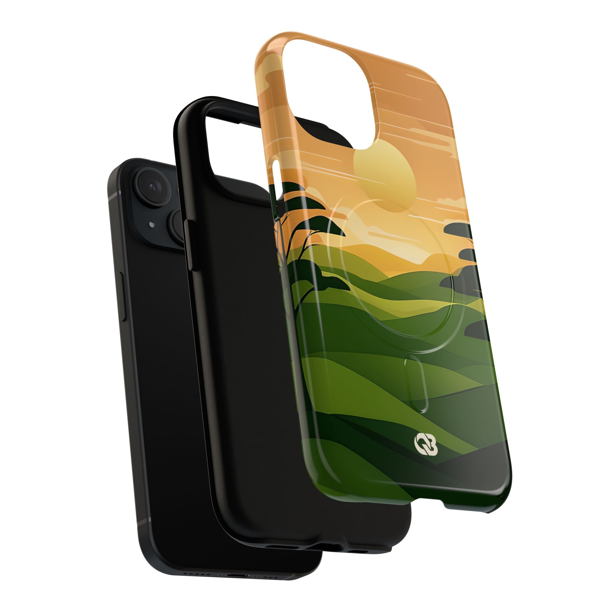 Verdant Horizon Sun · Tough+ Phone Case for iPhone · Magsafe