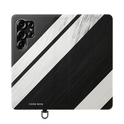 Striped Texture - Samsung S25 Ultra Case - Wallet