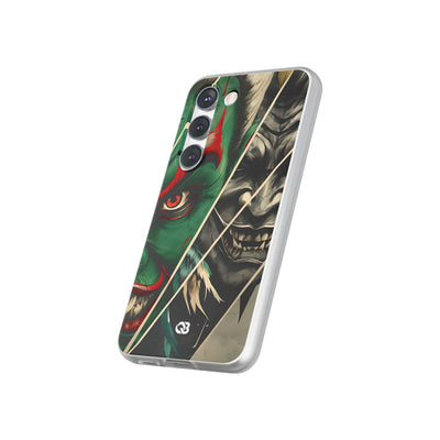 Emerald Oni Grin · Soft Handyhülle für Samsung