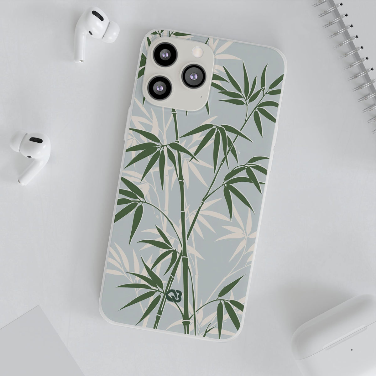 Serene Bamboo · Lite Phone Case for iPhone ·  Green