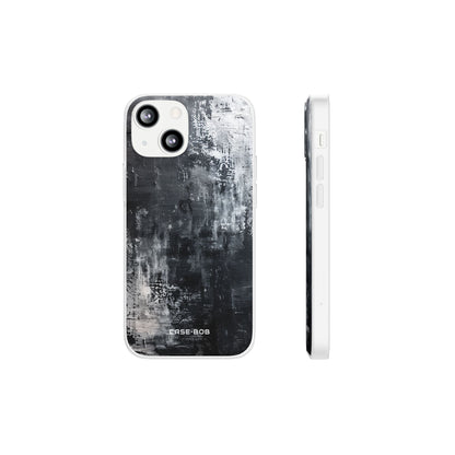 Texturiertes Blackscape iPhone 13 mini Case - Soft