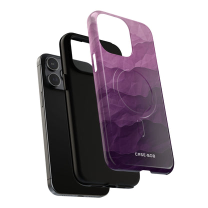 Lilla Wave Layers iPhone 15 Pro Max Cover - Tough+