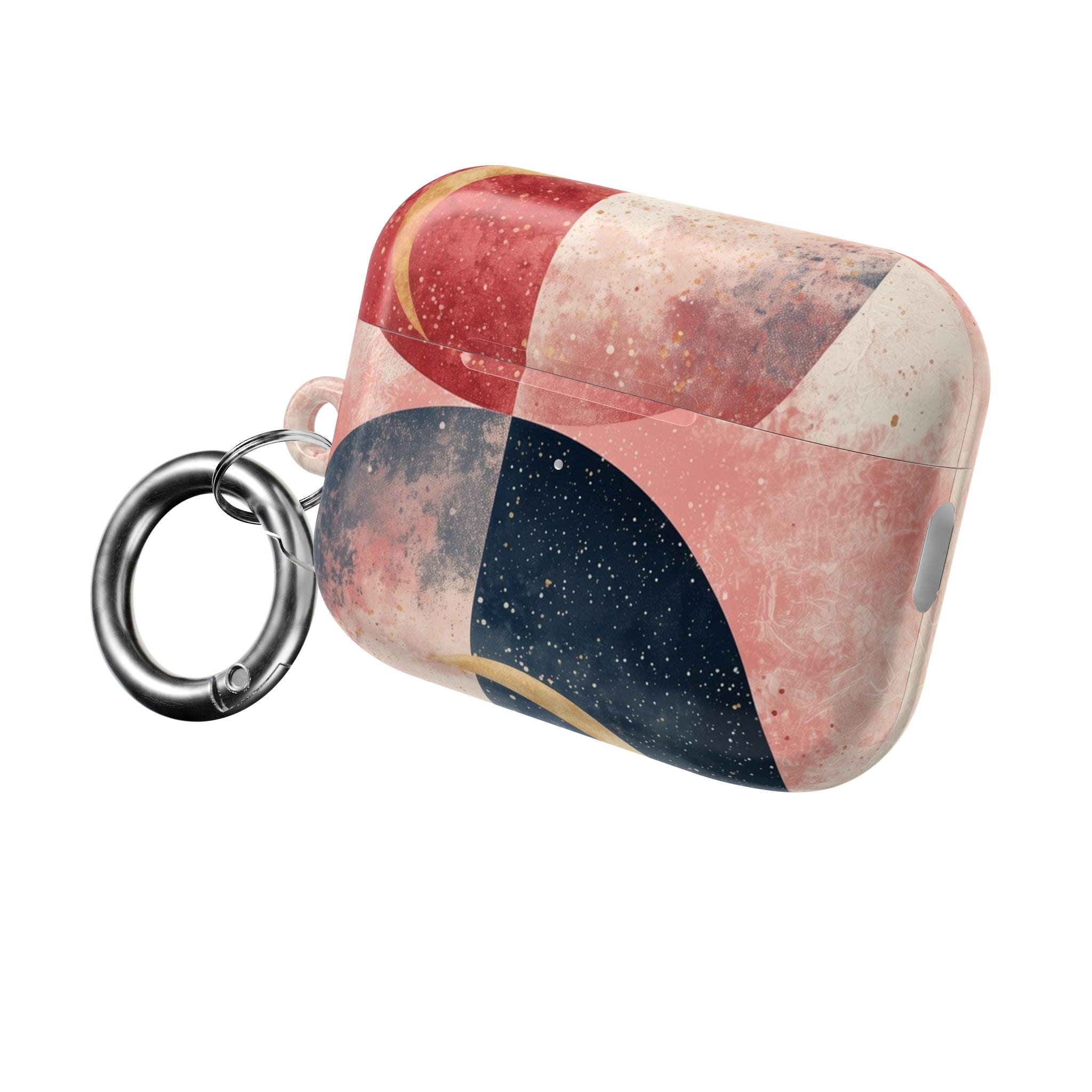 Golden Crescents Crimson - AirPods Case