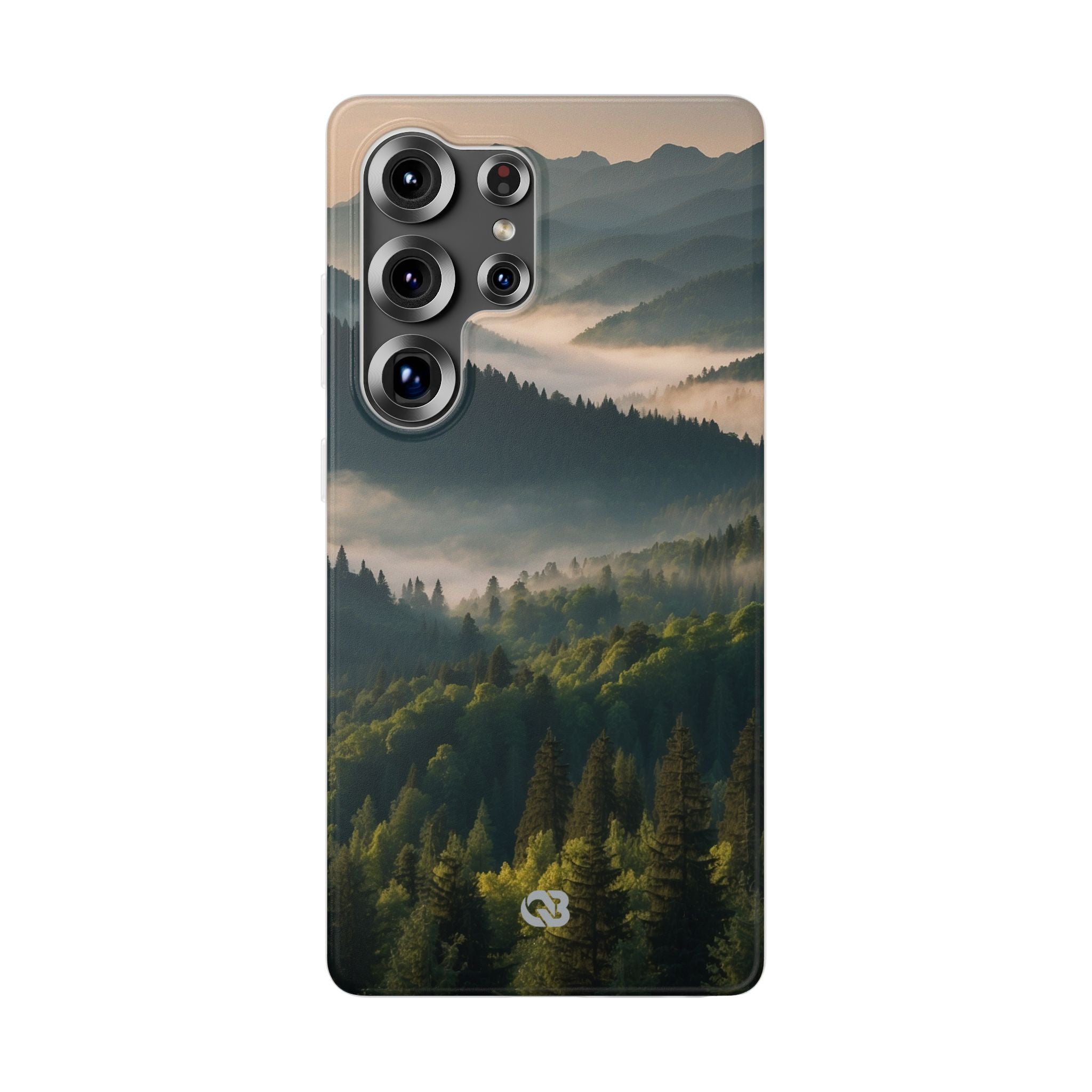 Foggy Mountain Ridge · Soft Phone Case for Samsung