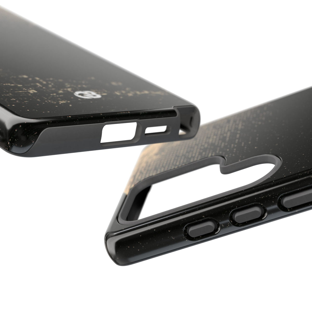 Lunar Metropolis Nocturne · Tough Phone Case for Samsung · Black