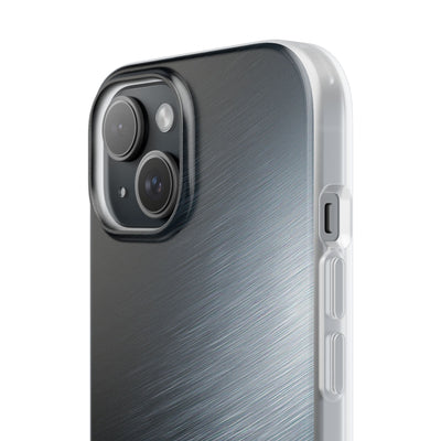 Brushed Obsidian Steel · Lite Phone Case for iPhone ·  Grey