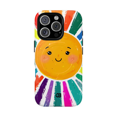 Vibrant Solar Smile · Tough+ Phone Case for iPhone · Magsafe