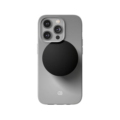 Grey Lite Phone Case for iPhone - Matte Onyx Sphere