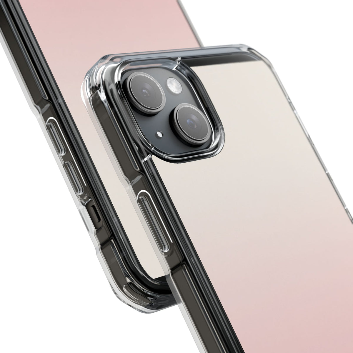 Blush Horizon · Clear Impact Magnetic Phone Case for iPhone ·  Pink