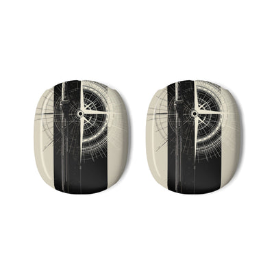 Orbital Meridian · Hard Case for AirPods Max · Beige