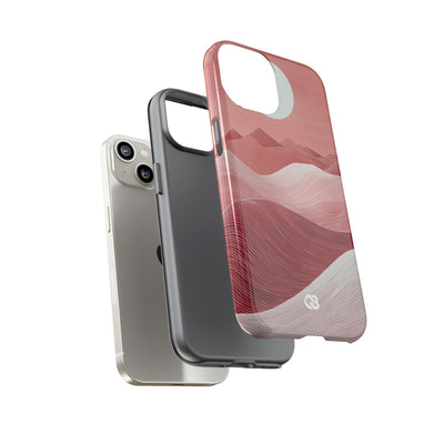 Crimson Dune Horizon · Tough Phone Case for iPhone