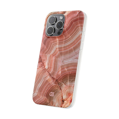 Blushing Rose Strata · Lite Phone Case for iPhone ·  Pink