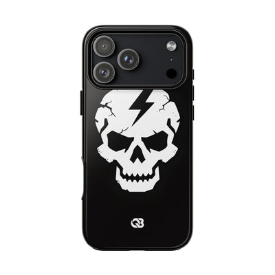 Shattered Bolt Skull · Tough Phone Case for iPhone