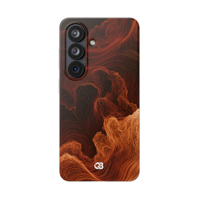 Amber Filament · Lite Phone Case for Samsung · Orange