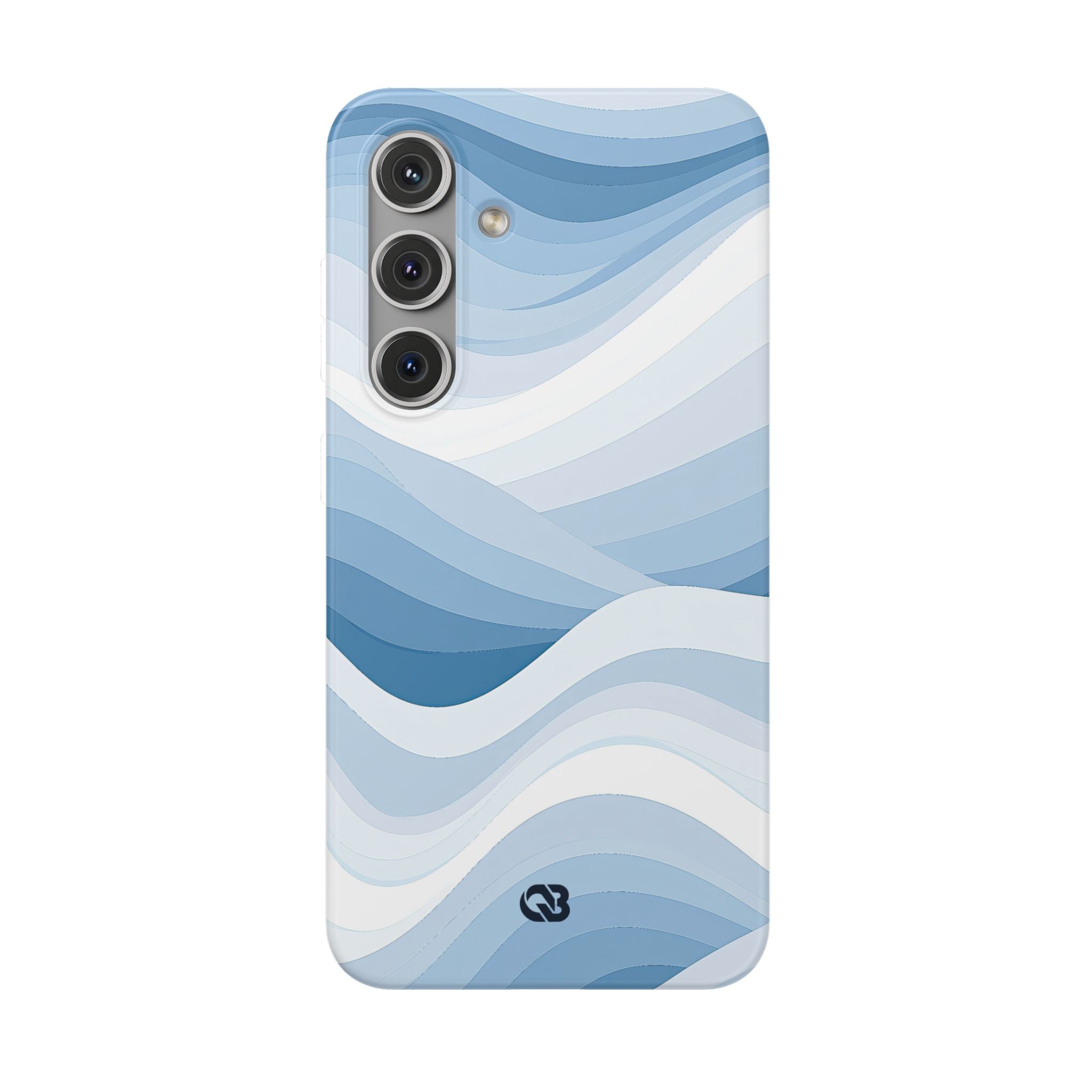 Blue Lite Phone Case for Samsung - Glacial Indigo Flow