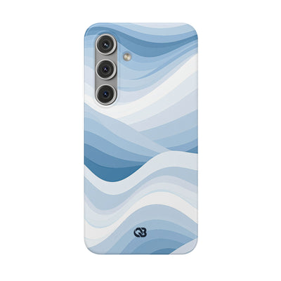 Blue Lite Phone Case for Samsung - Glacial Indigo Flow