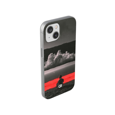 Crimson Horizon · Lite Phone Case for iPhone ·  Black