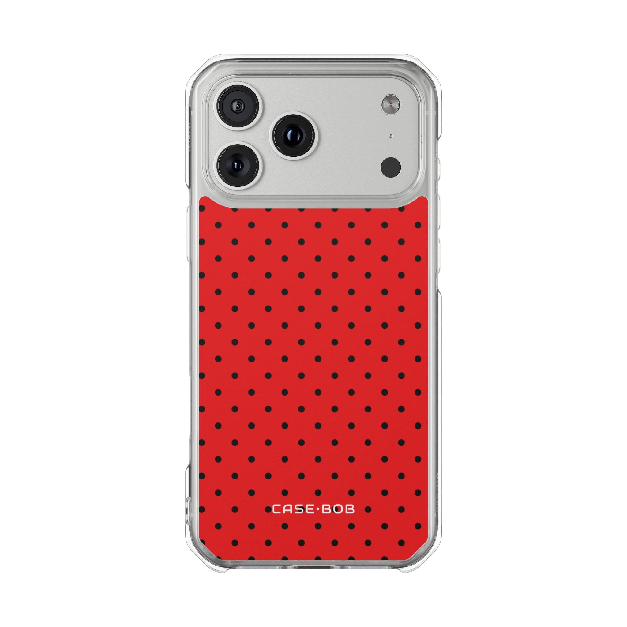 Crimson Dots iPhone 17 Pro Max Case - Impact
