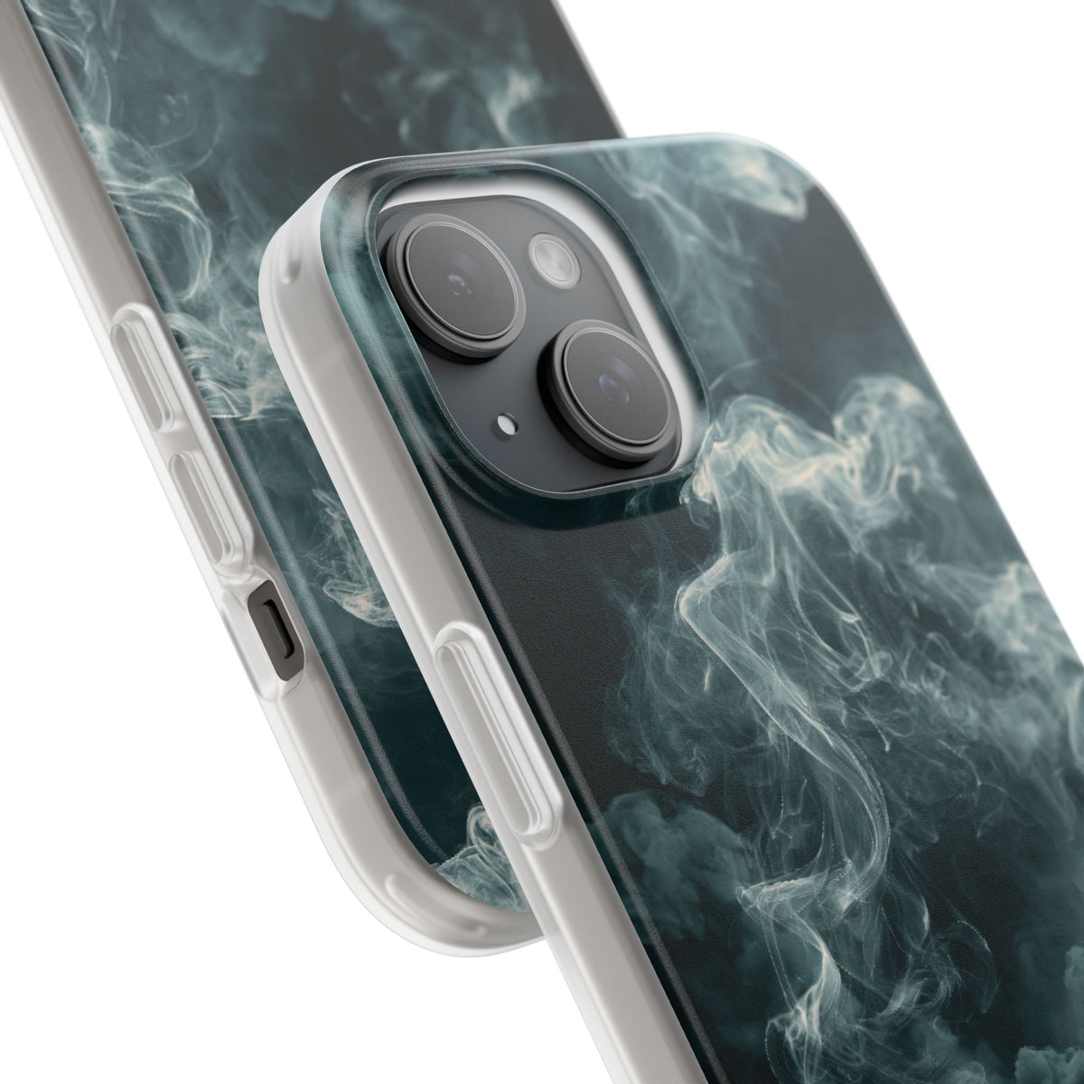 Luminescent Vapor Drift · Lite Phone Case for iPhone ·  Teal