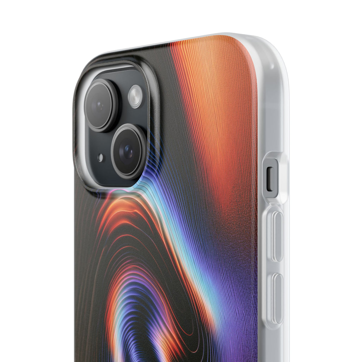 Prismatic Resonance · Lite Phone Case for iPhone ·  Purple